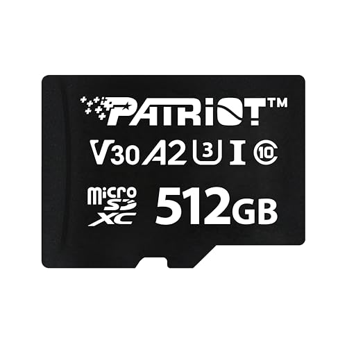 Patriot VX Series 512GB Micro SDXC V30 A2 UHS-I U3 4K UHD Speicherkarte - PSF512GVX32MCX Patriot VX Series 512GB Micro SDXC V30 A2 UHS-I U3 4K UHD Speicherkarte - PSF512GVX32MCX von Patriot Memory
