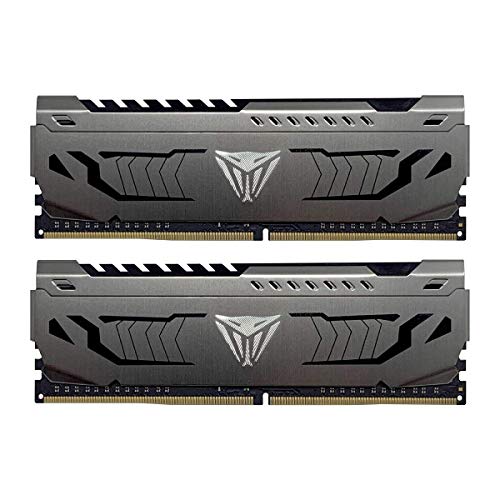 Patriot Viper Steel 16GB DDR4 Arbeitsspeicher Dual Module Kit (16GB, 2 x 8GB, DDR4, 288-pin DIMM) PVS416G360C7K von Patriot Memory