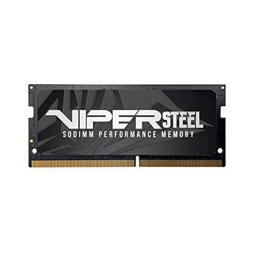 Patriot Viper Steel DDR4 RAM 8GB (1X8GB) 3200MT/s CL18 1,35V SODIMM Laptop/Notebook Speichermodul kompatibel mit XMP - PVS48G320C8S von Patriot Memory