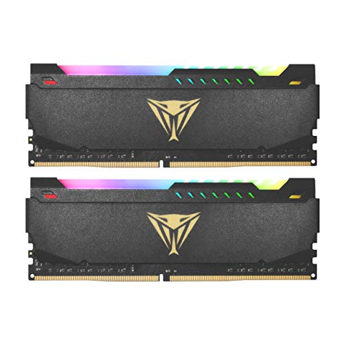 Patriot Viper Steel RGB DDR4 16GB (2 x 8GB) 3600MHz CL18 Gaming Arbeitsspeicher Kit von Patriot Memory