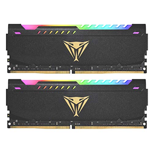 Patriot Viper Steel RGB DDR4 32GB (2 x 16GB) 3200MHz CL18 Gaming Arbeitsspeicher Kit von Patriot Memory