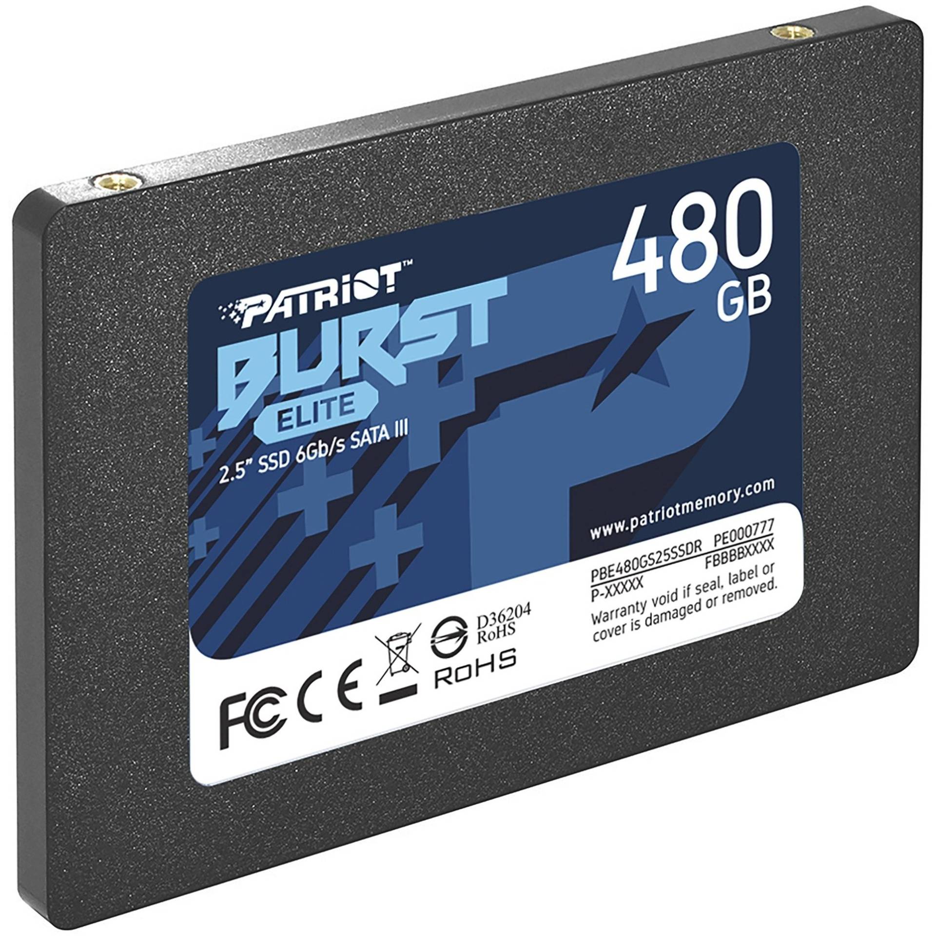 Burst Elite 480 GB, SSD von Patriot