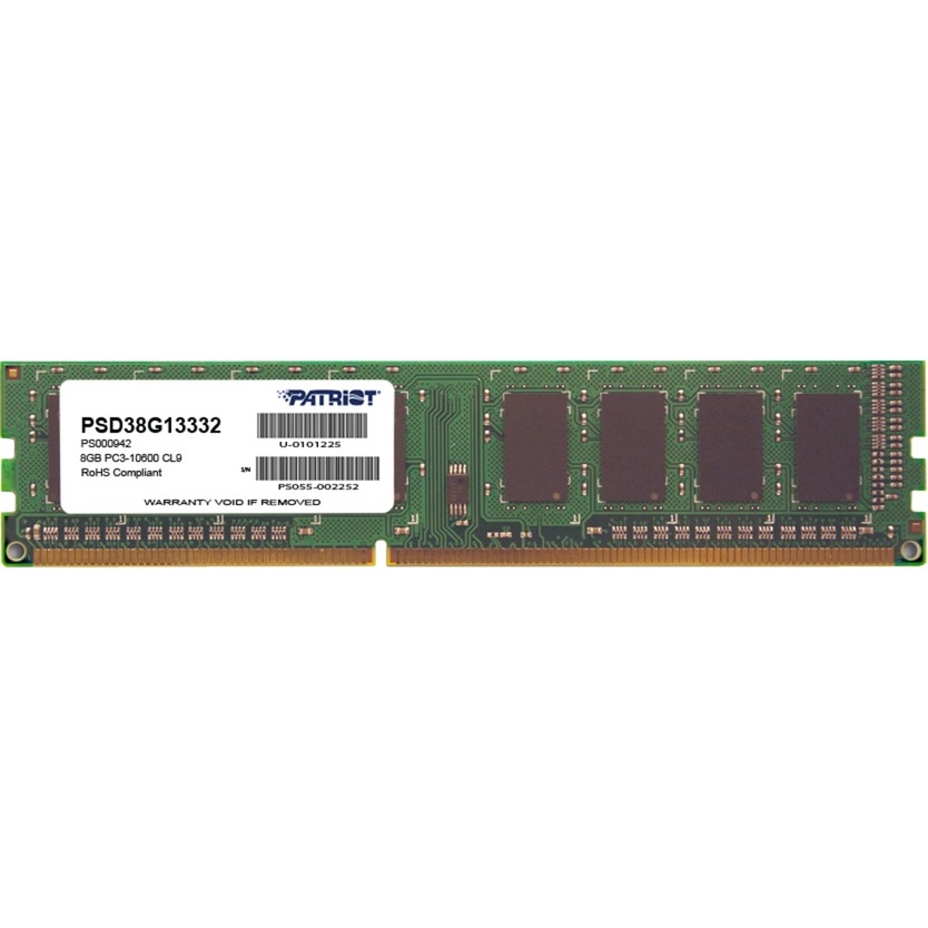DIMM 8 GB DDR3-1333  , Arbeitsspeicher von Patriot