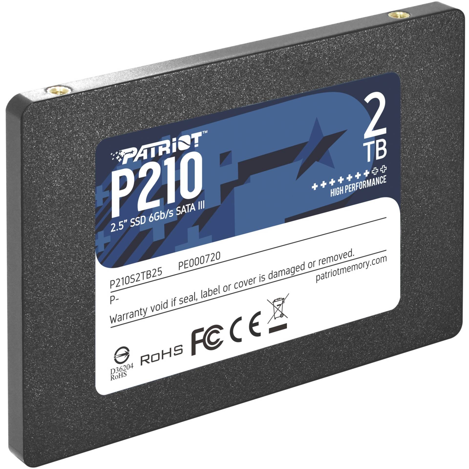 P210 2 TB, SSD von Patriot
