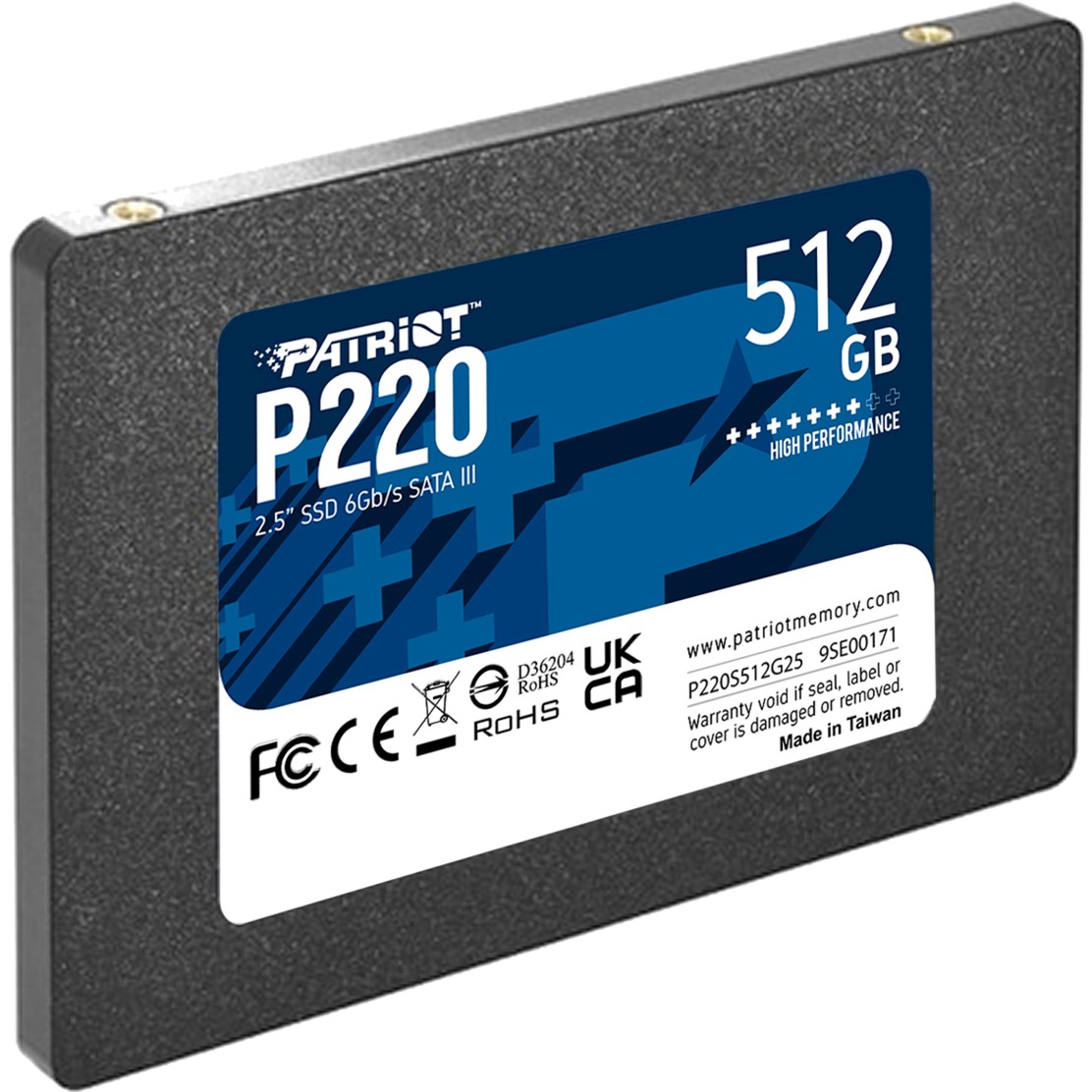 P220 512 GB, SSD von Patriot