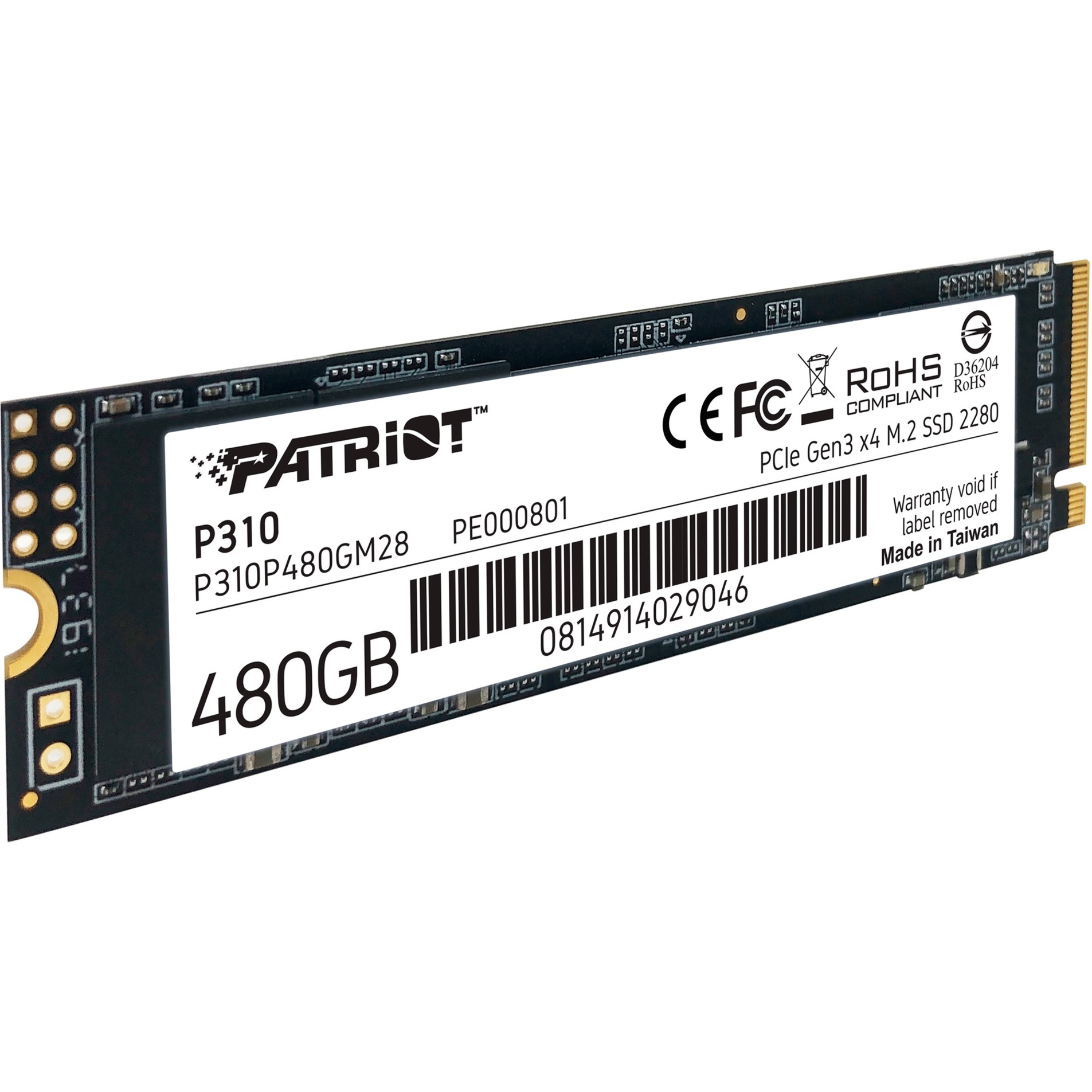 P310 480 GB, SSD von Patriot