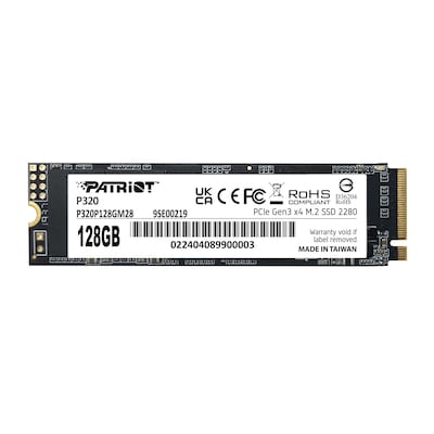 Patriot P320 SSD 128GB NVMe M2 2280 Patriot P320 SSD 128GB NVMe M2 2280 von Patriot