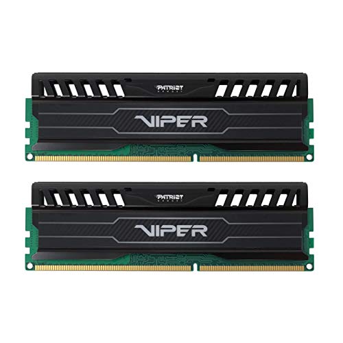 Patriot PV316G186C0K Black Mamba Arbeitsspeicher 16GB (1866MHz, CL10, 2X 8GB) DDR3-RAM Kit zwart von Patriot Memory