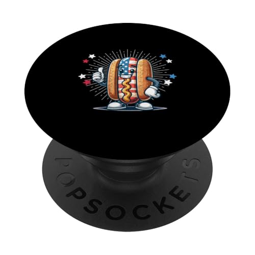 4. Juli niedliche patriotische Wiener Hot Dog USA Amerikanische Flagge PopSockets Klebender PopGrip 4. Juli niedliche patriotische Wiener Hot Dog USA Amerikanische Flagge PopSockets Klebender PopGrip von Patriotic American 4th of July Apparel