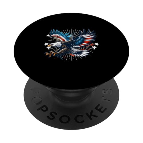 America Eagle 4. Juli USA Patriotische Männer Frauen Kinder PopSockets Klebender PopGrip America Eagle 4. Juli USA Patriotische Männer Frauen Kinder PopSockets Klebender PopGrip von Patriotic American 4th of July Apparel