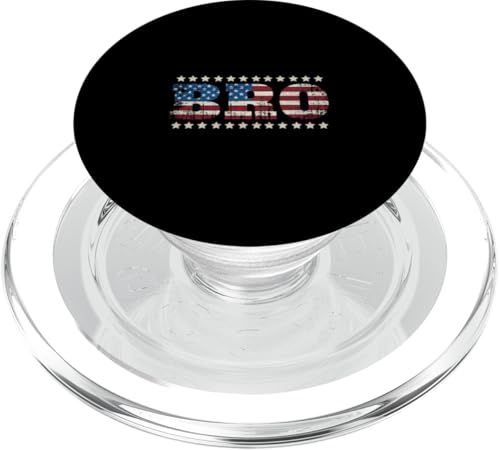 Bro Patriotische USA-Flagge 4. Juli Familie Matching PopSockets PopGrip für MagSafe Bro Patriotische USA-Flagge 4. Juli Familie Matching PopSockets PopGrip für MagSafe von Patriotic American 4th of July Apparel