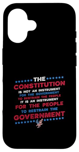 Die Verfassung ist ein Instrument USA Patriotische Männer Frauen Hülle für iPhone 16 Die Verfassung ist ein Instrument USA Patriotische Männer Frauen Hülle für iPhone 16 von Patriotic American 4th of July Apparel