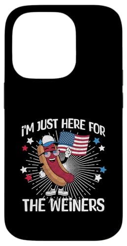 I'm Just Here For The Wieners Funny Hot Dog 4. Juli Men Hülle für iPhone 14 Pro I'm Just Here For The Wieners Funny Hot Dog 4. Juli Men Hülle für iPhone 14 Pro von Patriotic American 4th of July Apparel