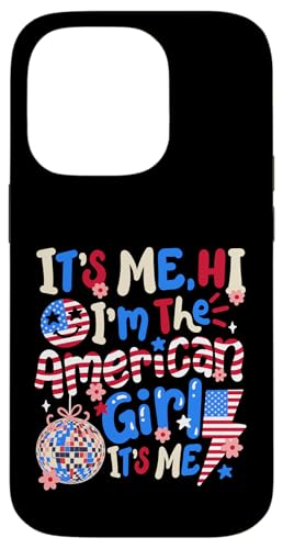 It's Me Hi I'm The American Girl Retro Groovy 4. Juli Hülle für iPhone 14 Pro It's Me Hi I'm The American Girl Retro Groovy 4. Juli Hülle für iPhone 14 Pro von Patriotic American 4th of July Apparel