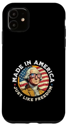 Made in America Freedom Funny George Washington 4. Juli Hülle für iPhone 11 Made in America Freedom Funny George Washington 4. Juli Hülle für iPhone 11 von Patriotic American 4th of July Apparel