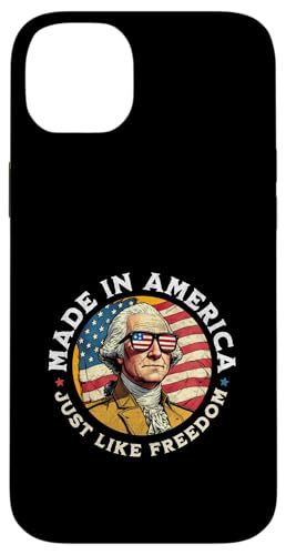 Made in America Freedom Funny George Washington 4. Juli Hülle für iPhone 14 Plus Made in America Freedom Funny George Washington 4. Juli Hülle für iPhone 14 Plus von Patriotic American 4th of July Apparel
