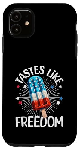 Mens Tastes Like Freedom USA Popsicle Funny 4th Of Juli Guys Hülle für iPhone 11 Mens Tastes Like Freedom USA Popsicle Funny 4th Of Juli Guys Hülle für iPhone 11 von Patriotic American 4th of July Apparel