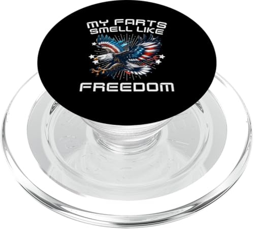 My Farts Smell Like Freedom Funny Eagle American 4. Juli PopSockets PopGrip für MagSafe My Farts Smell Like Freedom Funny Eagle American 4. Juli PopSockets PopGrip für MagSafe von Patriotic American 4th of July Apparel