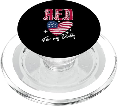Remember Everyone Deployed For My Daddy RED 4. Juli Kids PopSockets PopGrip für MagSafe Remember Everyone Deployed For My Daddy RED 4. Juli Kids PopSockets PopGrip für MagSafe von Patriotic American 4th of July Apparel