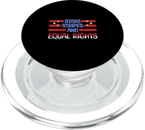 Stars Stripes And Equal Rights Amerikanische USA-Flagge 4. Juli PopSockets PopGrip für MagSafe Stars Stripes And Equal Rights Amerikanische USA-Flagge 4. Juli PopSockets PopGrip für MagSafe von Patriotic American 4th of July Apparel