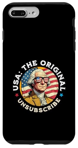 USA The Original Abbestellen George Washington 4. Juli Hülle für iPhone 7 Plus/8 Plus USA The Original Abbestellen George Washington 4. Juli Hülle für iPhone 7 Plus/8 Plus von Patriotic American 4th of July Apparel