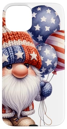 4th Of July Gnome With Stars And Stripes Balloons Patriotic Hülle für iPhone 15 Plus 4th Of July Gnome With Stars And Stripes Balloons Patriotic Hülle für iPhone 15 Plus von Patriotic Gnome Stuff Fourth Of July Accessories