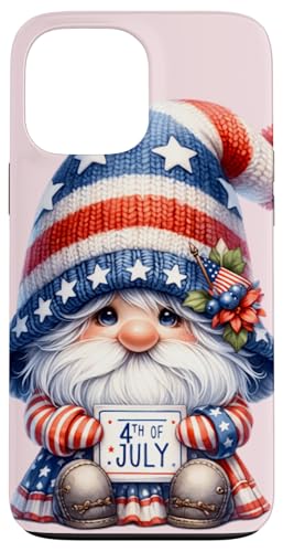 Cute 4th Of July Gnome Mom For Girls Funny Independence Day Hülle für iPhone 13 Pro Max von Patriotic Gnome Stuff Fourth Of July Accessories
