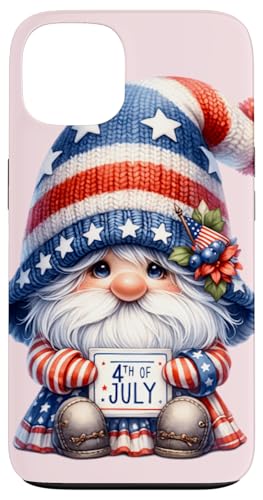 Cute 4th Of July Gnome Mom For Girls Funny Independence Day Hülle für iPhone 13 von Patriotic Gnome Stuff Fourth Of July Accessories