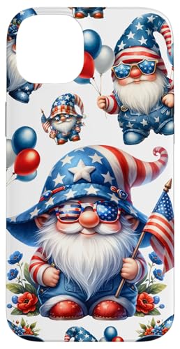 Cute 4th Of July Phone Accessories Patriotic America Gnomes Hülle für iPhone 14 Plus von Patriotic Gnome Stuff Fourth Of July Accessories