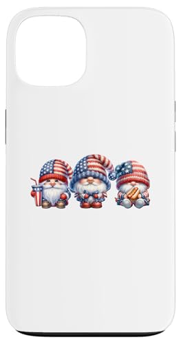 Funny Independence Day Gnome For Men And Women Cute July 4th Hülle für iPhone 13 von Patriotic Gnome Stuff Fourth Of July Accessories