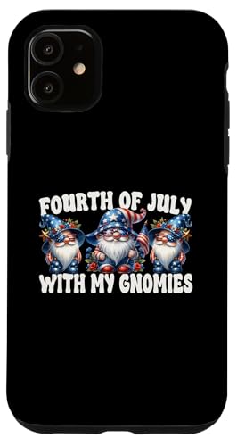 Funny Independence Day Gnomes For Women Men Cute 4th Of July Hülle für iPhone 11 von Patriotic Gnome Stuff Fourth Of July Accessories