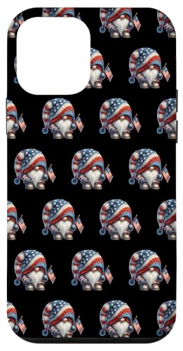 Grumpy Dad Gnome In Fourth Of July Outfit Funny Patriotic Hülle für iPhone 12 mini von Patriotic Gnome Stuff Fourth Of July Accessories