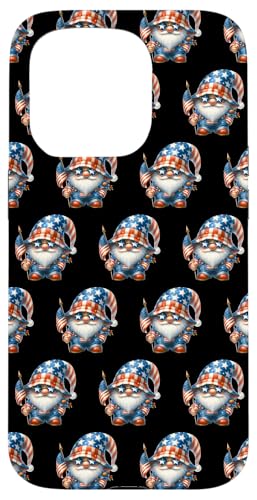 Grumpy Gnome Grandpa With American Flag For Funny July 4th Hülle für iPhone 15 Pro von Patriotic Gnome Stuff Fourth Of July Accessories