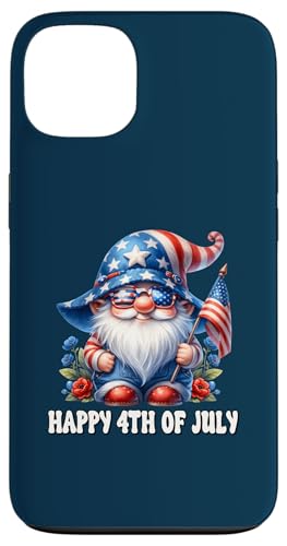 Happy 4th Of July America Gnome Graphic For Independence Day Hülle für iPhone 13 von Patriotic Gnome Stuff Fourth Of July Accessories