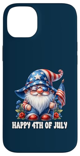 Happy 4th Of July America Gnome Graphic For Independence Day Hülle für iPhone 14 Plus von Patriotic Gnome Stuff Fourth Of July Accessories