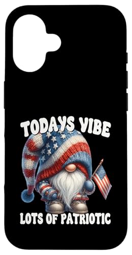Patriotic Saying For Men And Women Funny 4th Of July Gnome Hülle für iPhone 16 Patriotic Saying For Men And Women Funny 4th Of July Gnome Hülle für iPhone 16 von Patriotic Gnome Stuff Fourth Of July Accessories