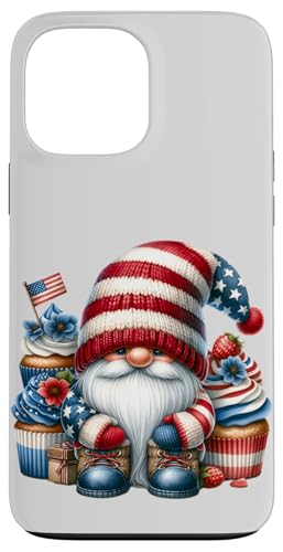 Patriotic USA Gnome And Cupcake Decor With American Flag Hülle für iPhone 13 Pro Max Patriotic USA Gnome And Cupcake Decor With American Flag Hülle für iPhone 13 Pro Max von Patriotic Gnome Stuff Fourth Of July Accessories