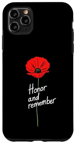 Flower Memorial Day Honor and Remember Hülle für iPhone 11 Pro Max von Patriotic Memorial Day