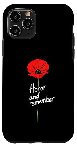 Flower Memorial Day Honor and Remember Hülle für iPhone 11 Pro von Patriotic Memorial Day