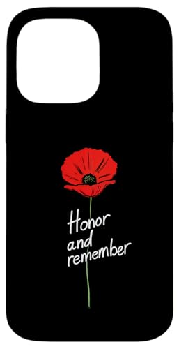 Flower Memorial Day Honor and Remember Hülle für iPhone 14 Pro Max von Patriotic Memorial Day