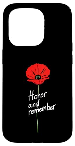 Flower Memorial Day Honor and Remember Hülle für iPhone 15 Pro Flower Memorial Day Honor and Remember Hülle für iPhone 15 Pro von Patriotic Memorial Day