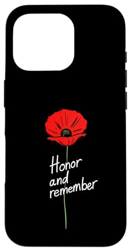 Flower Memorial Day Honor and Remember Hülle für iPhone 16 Pro Flower Memorial Day Honor and Remember Hülle für iPhone 16 Pro von Patriotic Memorial Day