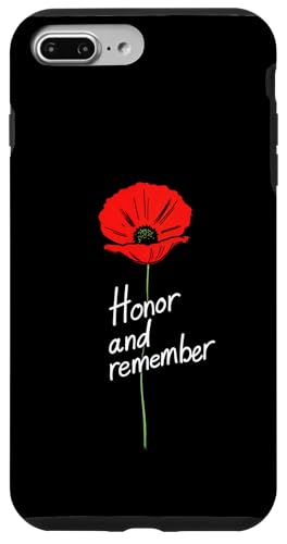 Flower Memorial Day Honor and Remember Hülle für iPhone 7 Plus/8 Plus von Patriotic Memorial Day