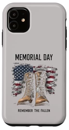 Memorial Day Remember the Fallen Hülle für iPhone 11 von Patriotic Memorial Day