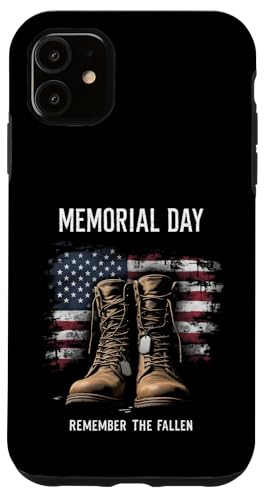 Memorial Day Remember the Fallen Hülle für iPhone 11 von Patriotic Memorial Day