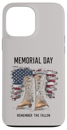 Memorial Day Remember the Fallen Hülle für iPhone 13 Pro Max von Patriotic Memorial Day