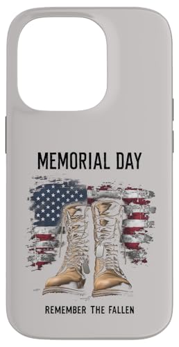 Memorial Day Remember the Fallen Hülle für iPhone 14 Pro von Patriotic Memorial Day