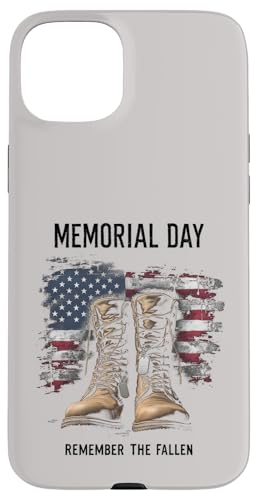 Memorial Day Remember the Fallen Hülle für iPhone 15 Plus von Patriotic Memorial Day