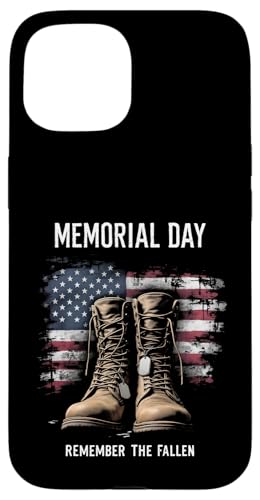 Memorial Day Remember the Fallen Hülle für iPhone 15 von Patriotic Memorial Day