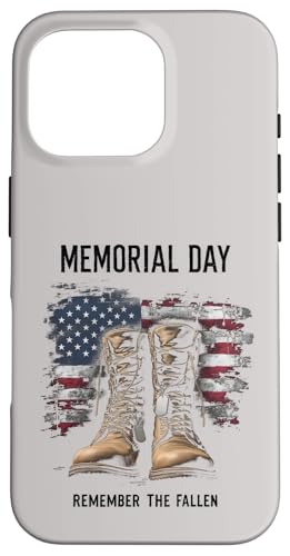 Memorial Day Remember the Fallen Hülle für iPhone 16 Pro von Patriotic Memorial Day